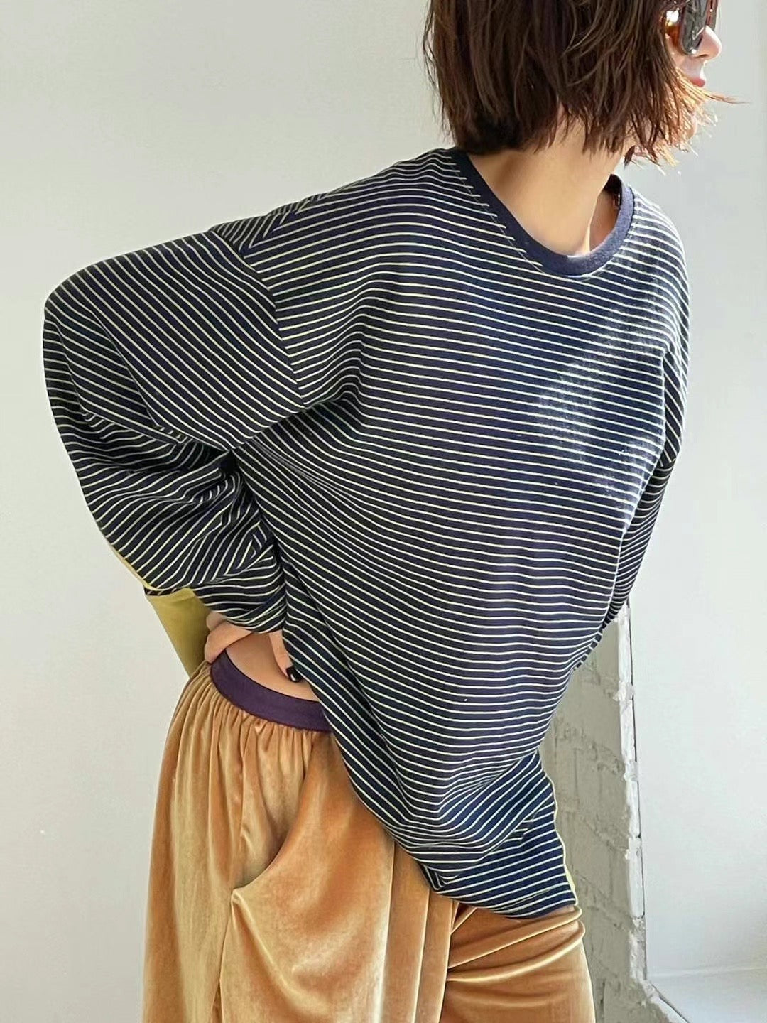 COLOUR VELVET PANTS