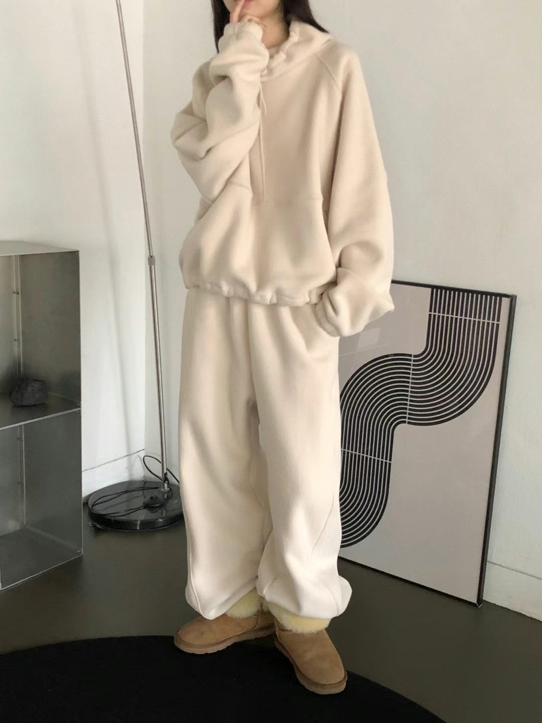 SOFT FLEECE SET - TOP