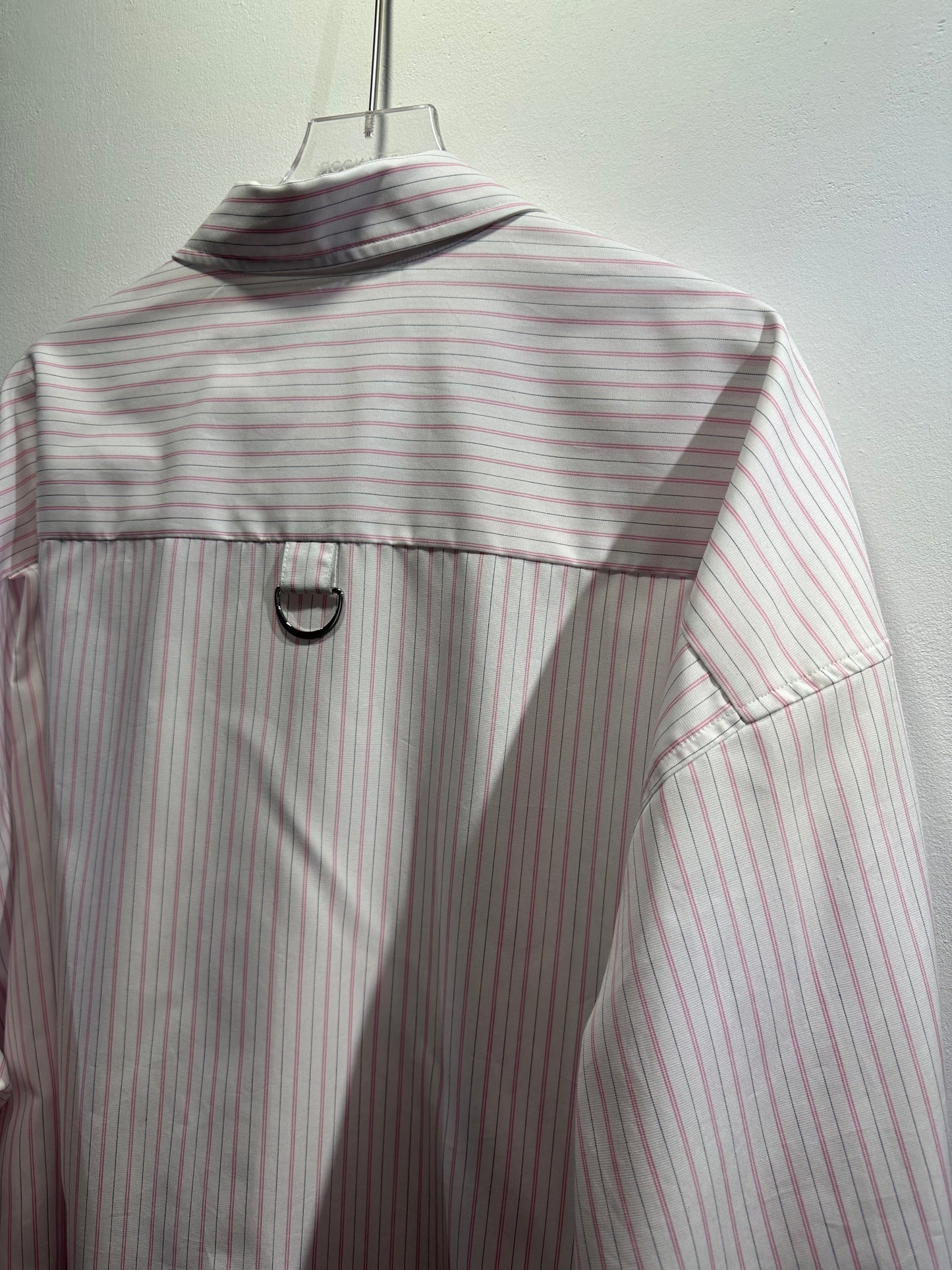 • FUSSY MADE • LIGHT PINK STRIPE SHIRT