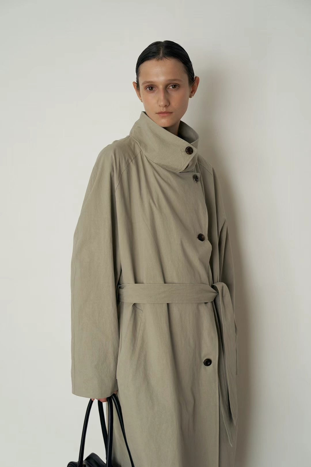 !!!LAST ORDER - SPECIAL OFFER until Sunday!!! WIDE COLLAR RELAXED TRENCH COAT