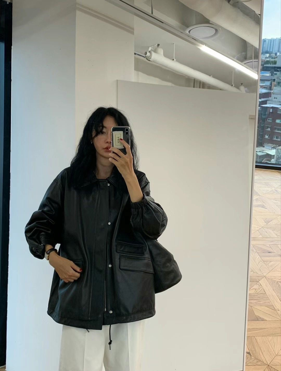 ITALIAN LAMBSKIN RIDER JACKET