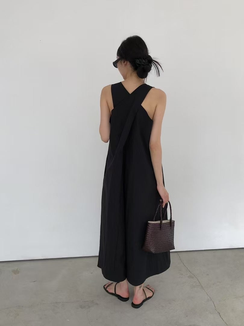 BACK CROSS DRESS