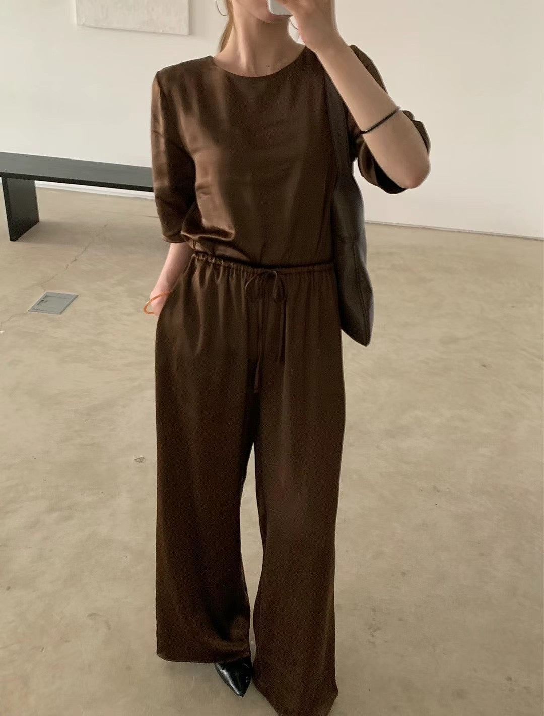 SATIN PANTS- 4 COLOURS