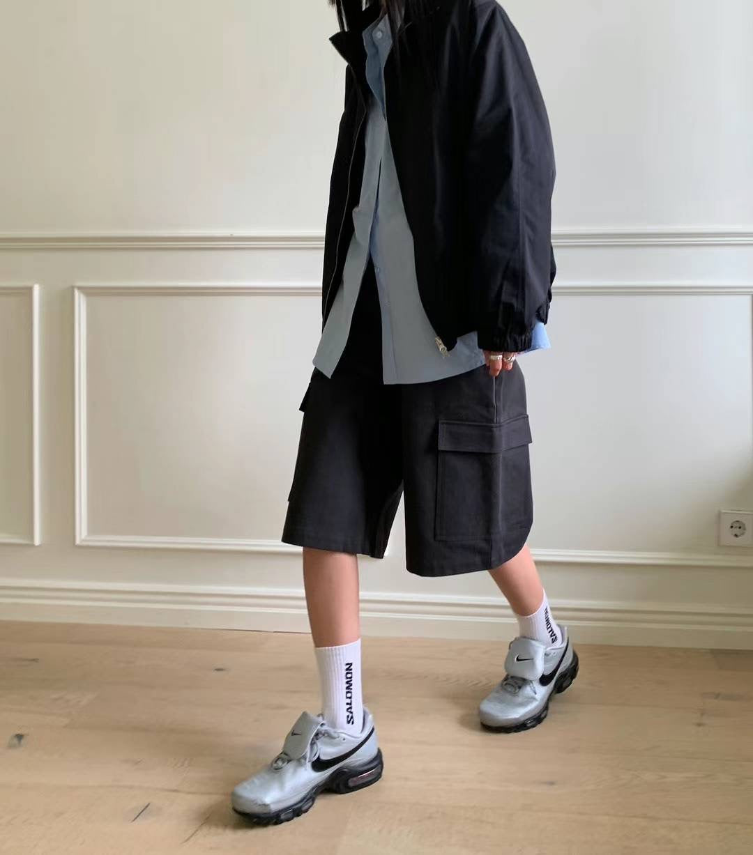 STRAIGHT CUT CHINO SHORTS
