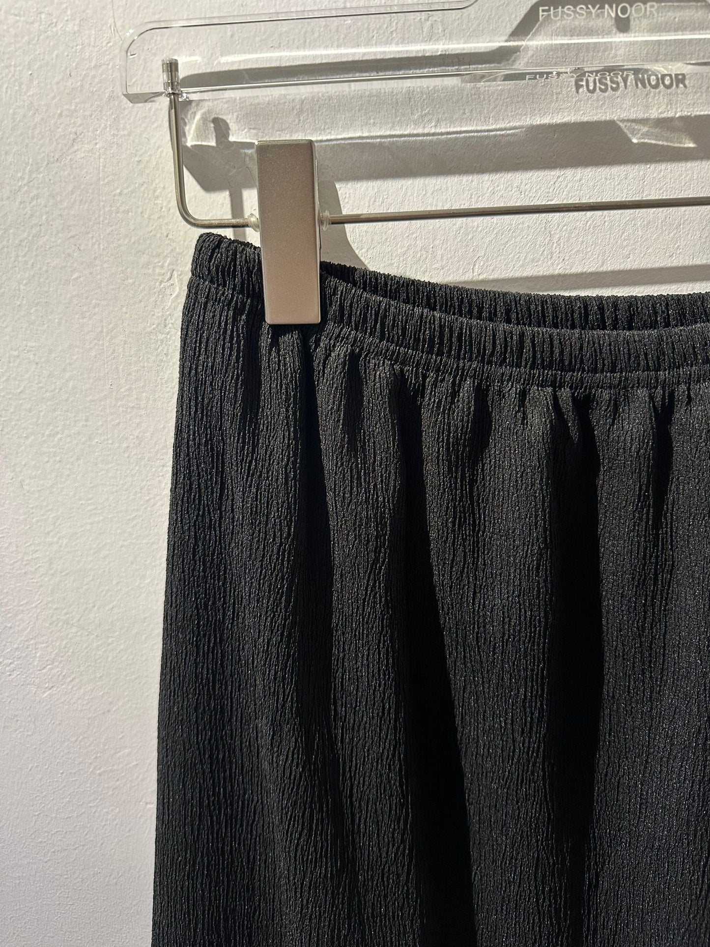 SUMMER TREE BARK TEXTURED SKIRT