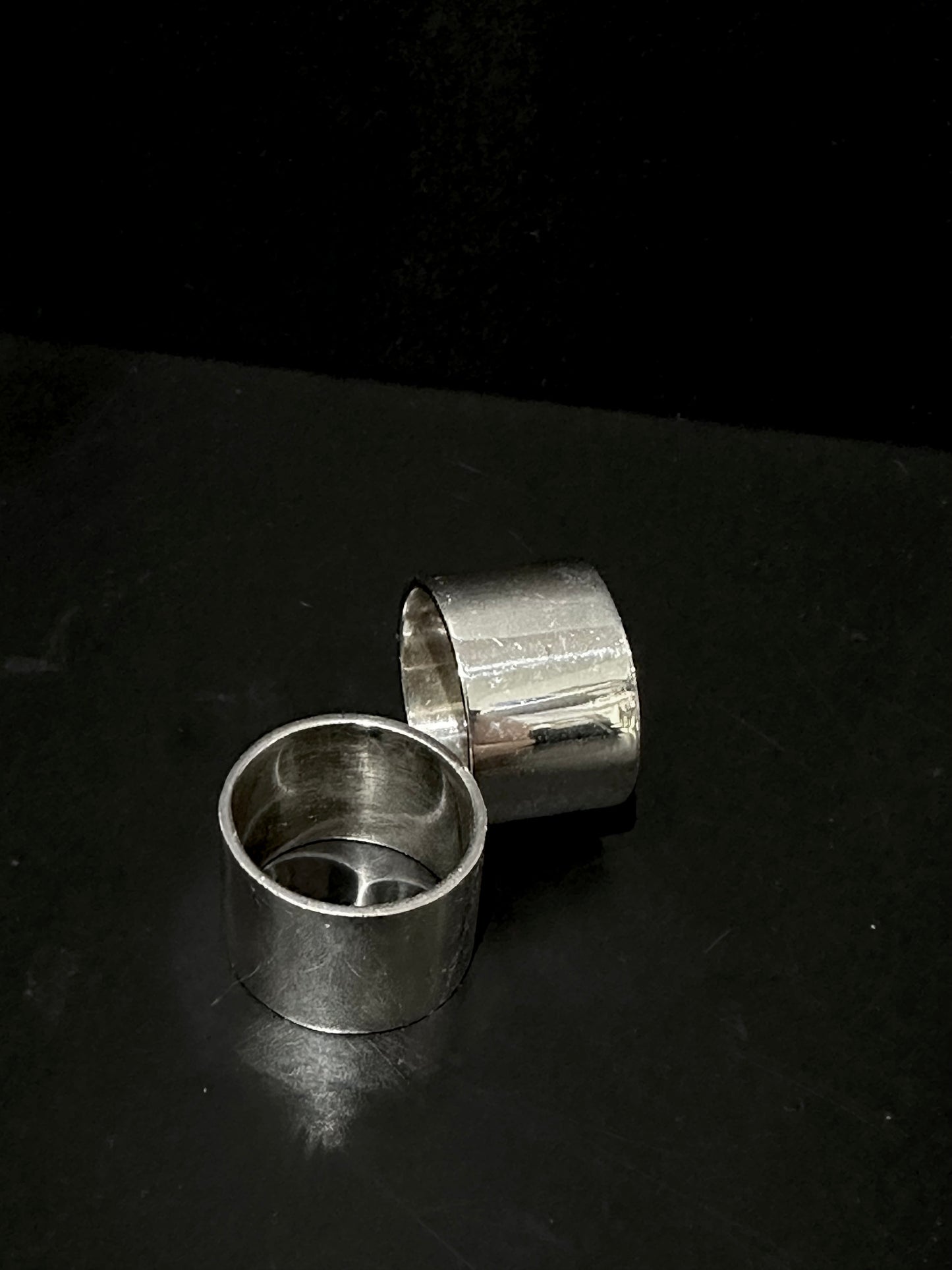 925 HANDMADE FLAT SURFACE RING (12MM)