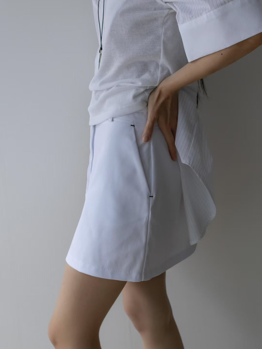 CLASSY MINI SKIRT SHORTS