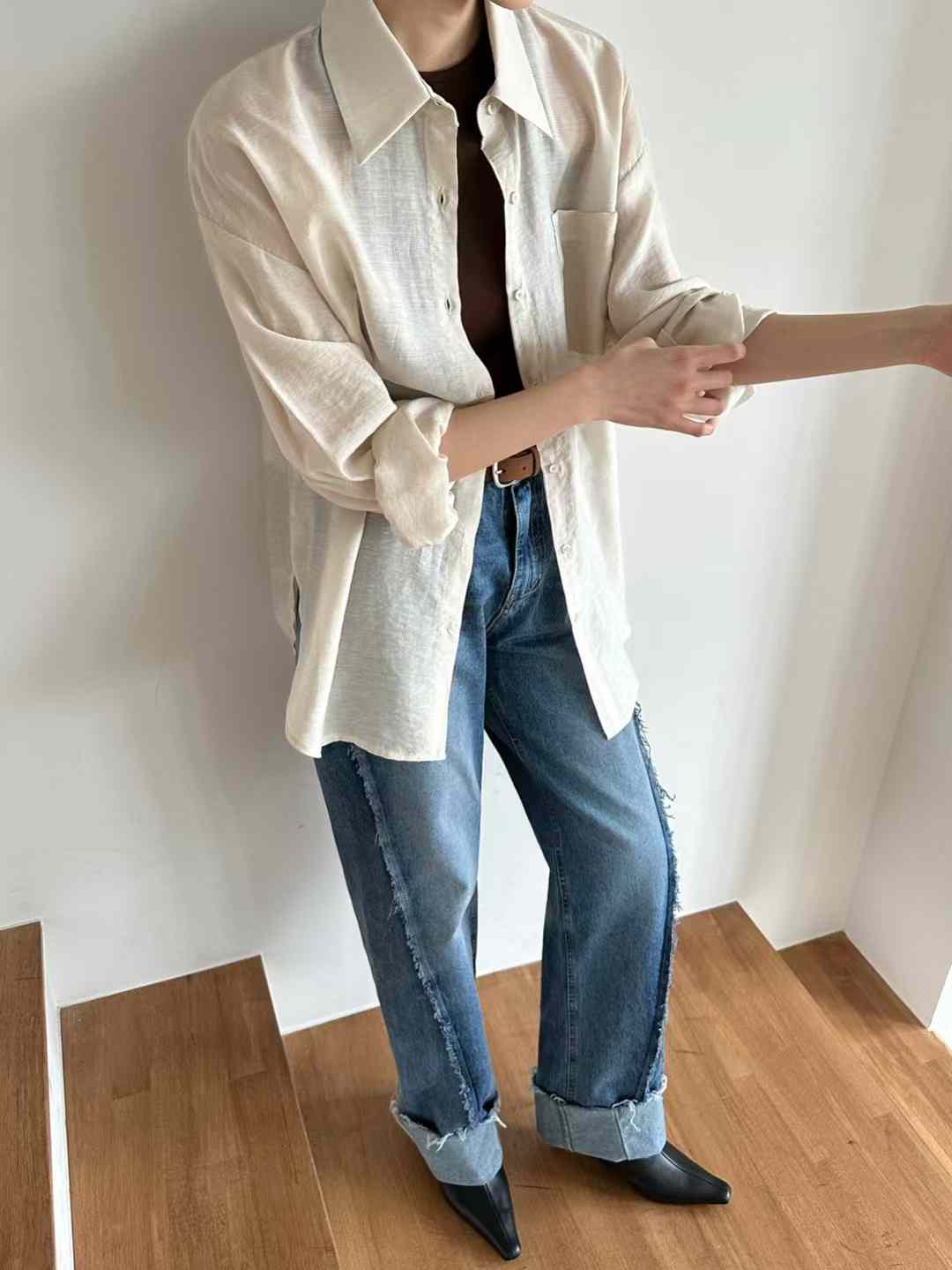 TWIST SEAM JEANS