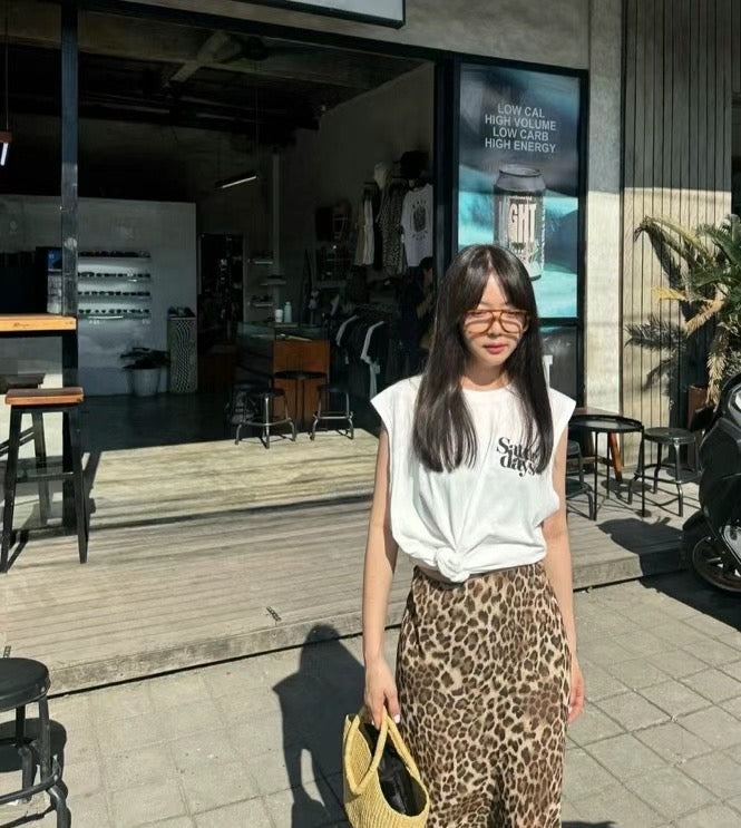 LEOPARD SKIRT