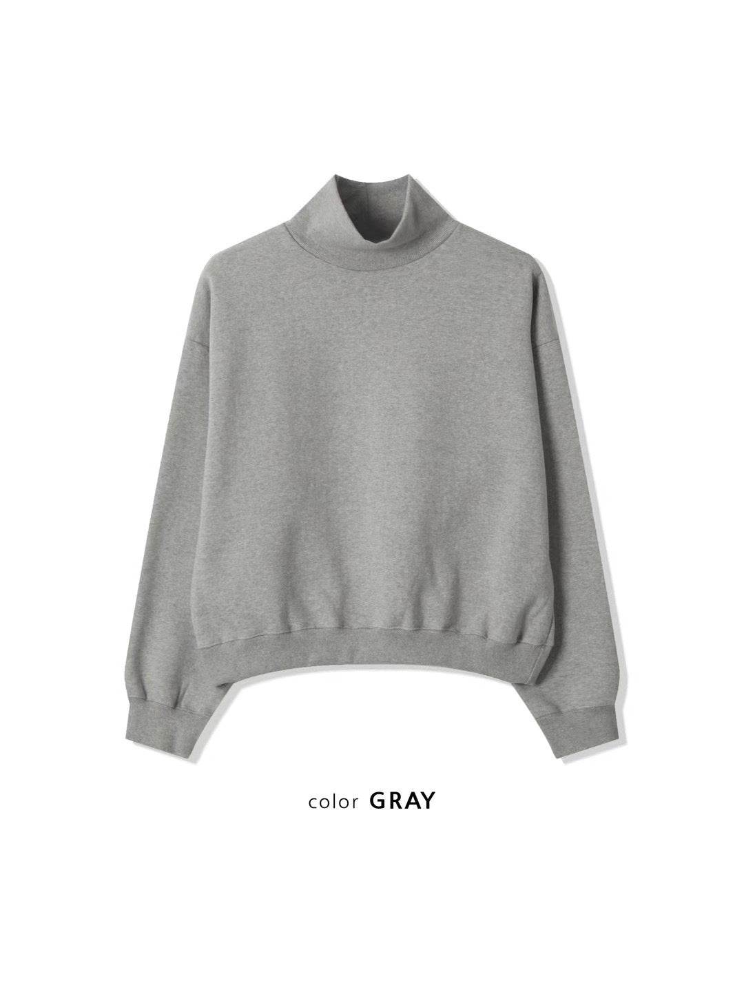 FLEECE TURTLE NECK SW - 4 COLOURS