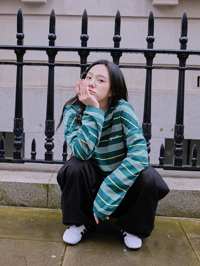 OVERSIZE STRIPE TEE