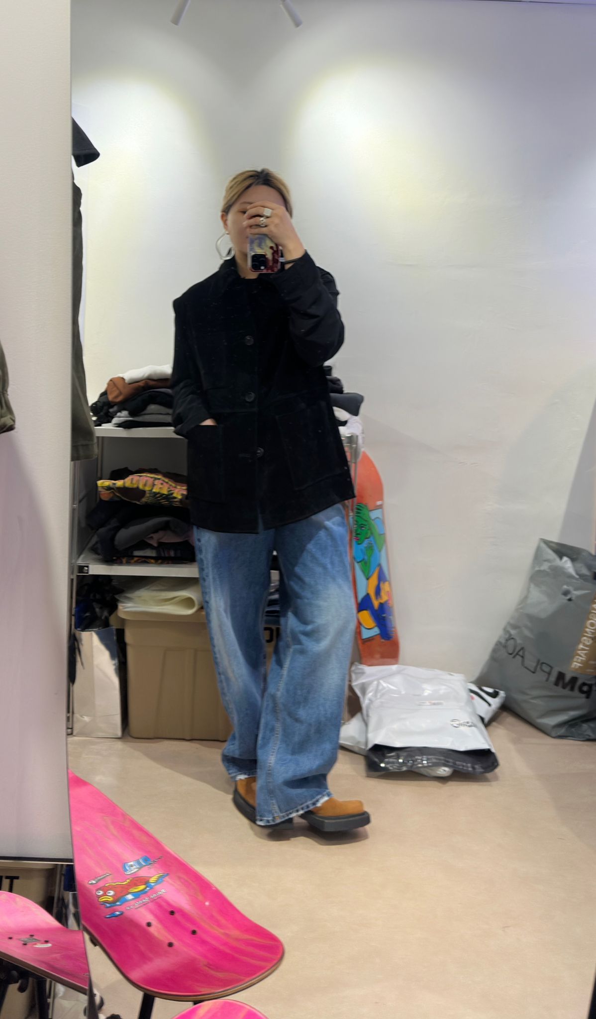 SKY BLUE WASHED DENIM JEANS