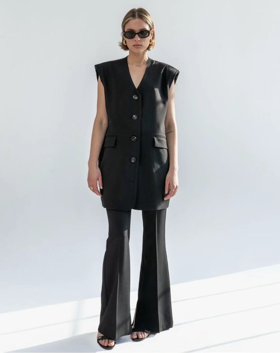 SLIM BOOT CUT PANTS