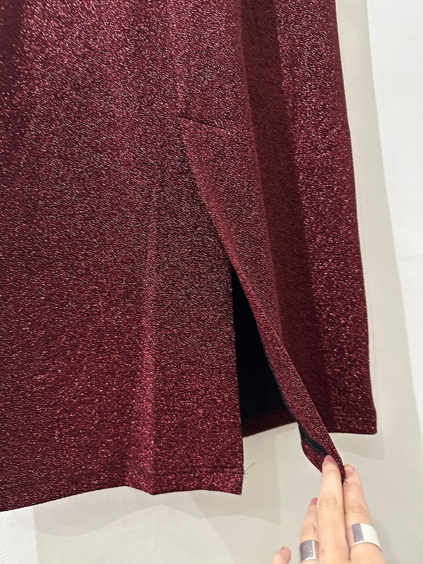 • FUSSY MADE • GLITTERING PENCIL SKIRT