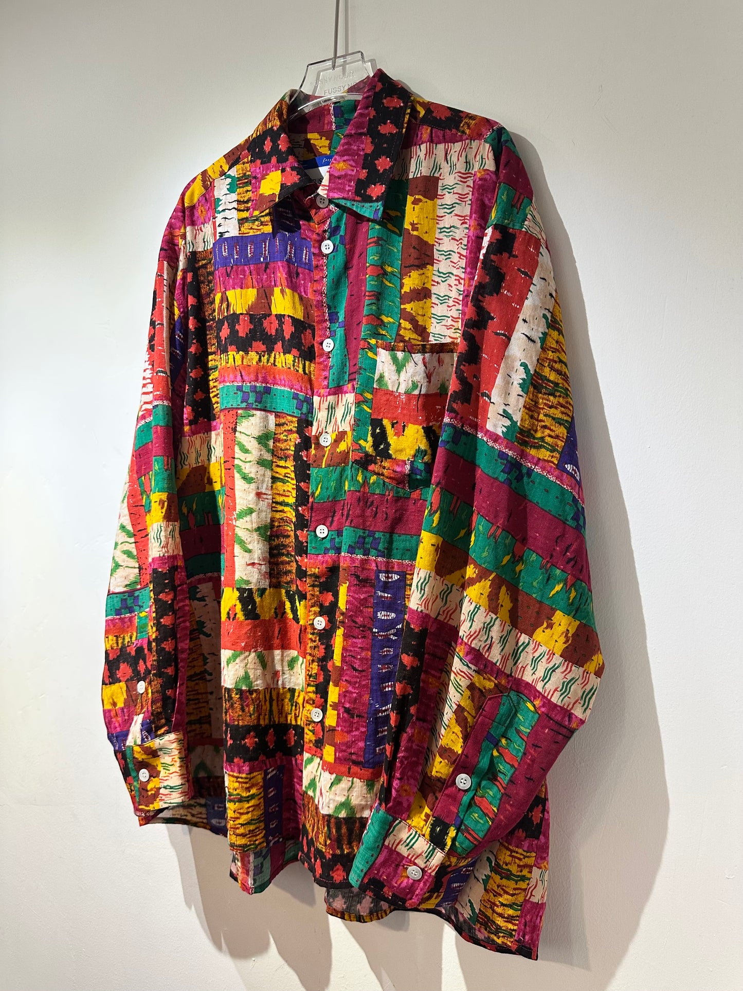 • FUSSY MADE • PATTERN BLENDED SHIRT