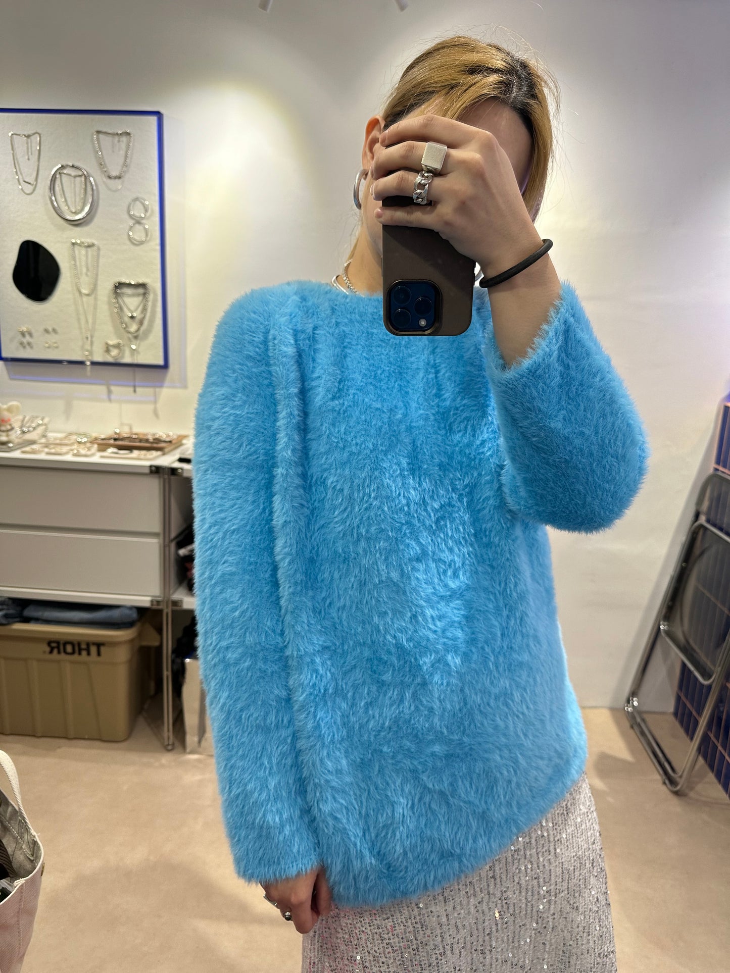 BLUE MOMO KNIT