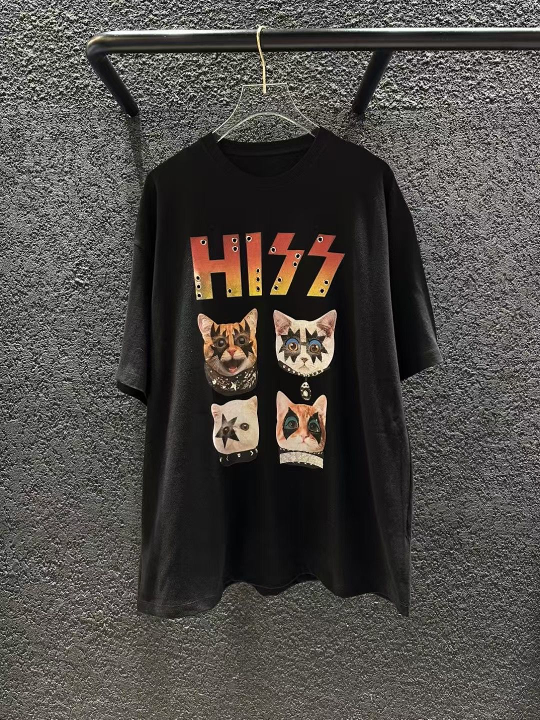 ROCK N ROLL CAT TEE