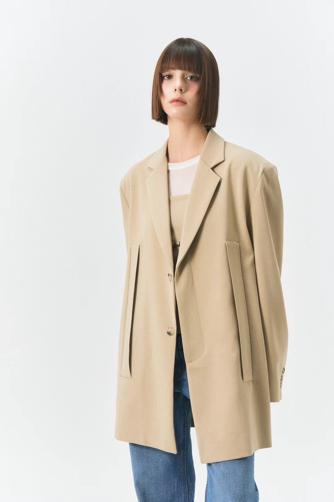 2WAY CAPE BLAZER