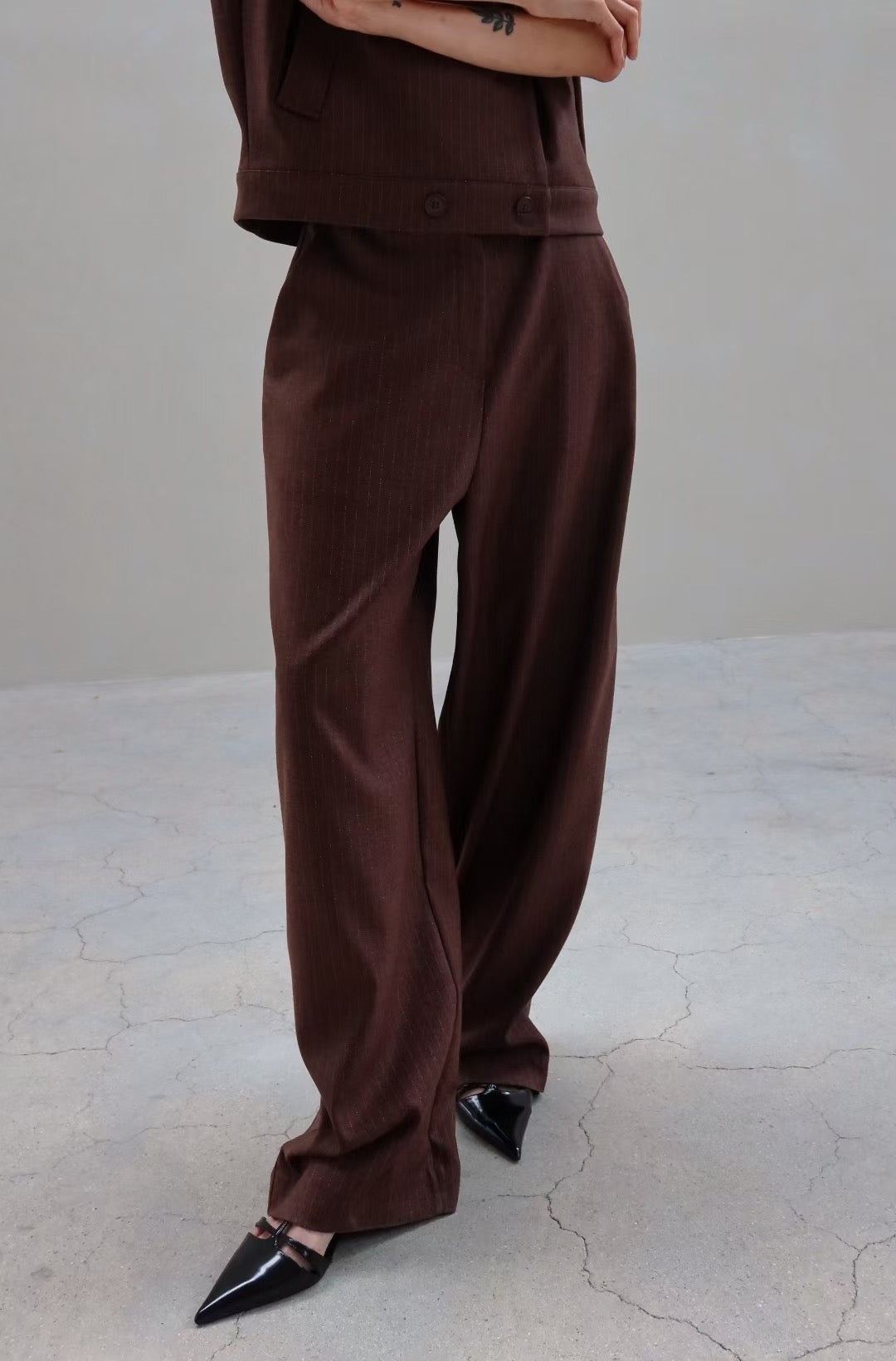 ELEGANT PINSTRIPES SET - PANTS