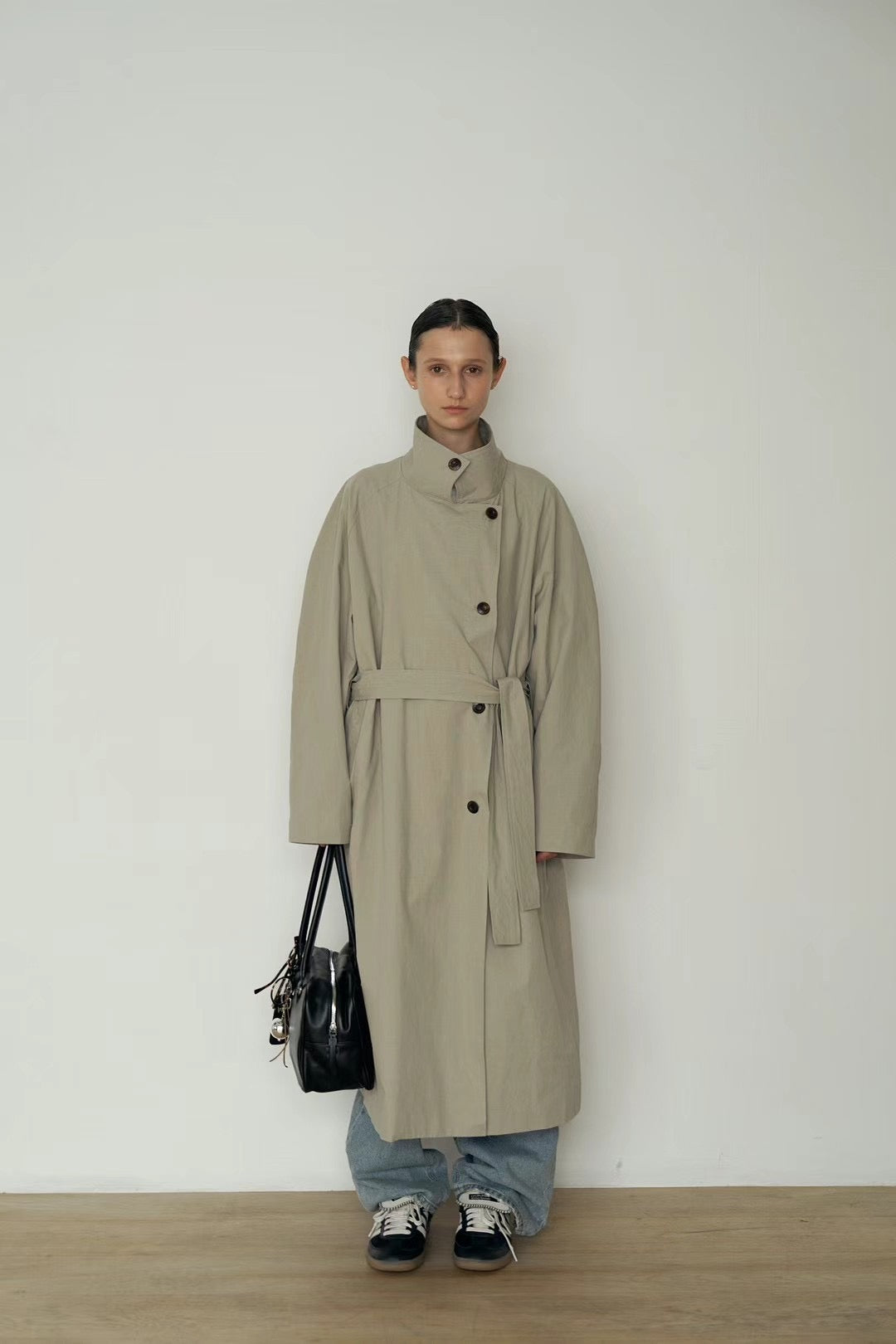 !!!LAST ORDER - SPECIAL OFFER until Sunday!!! WIDE COLLAR RELAXED TRENCH COAT