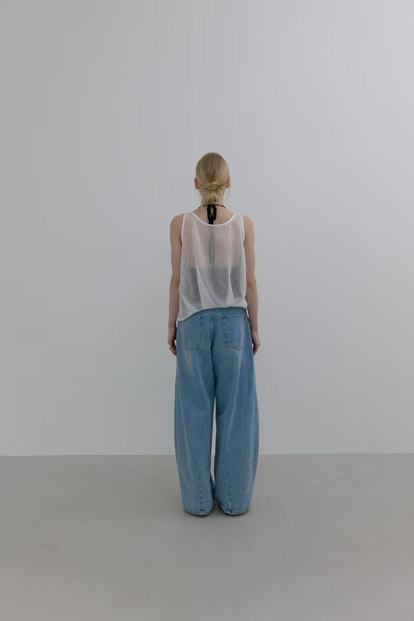 CLEAN BARREL JEANS