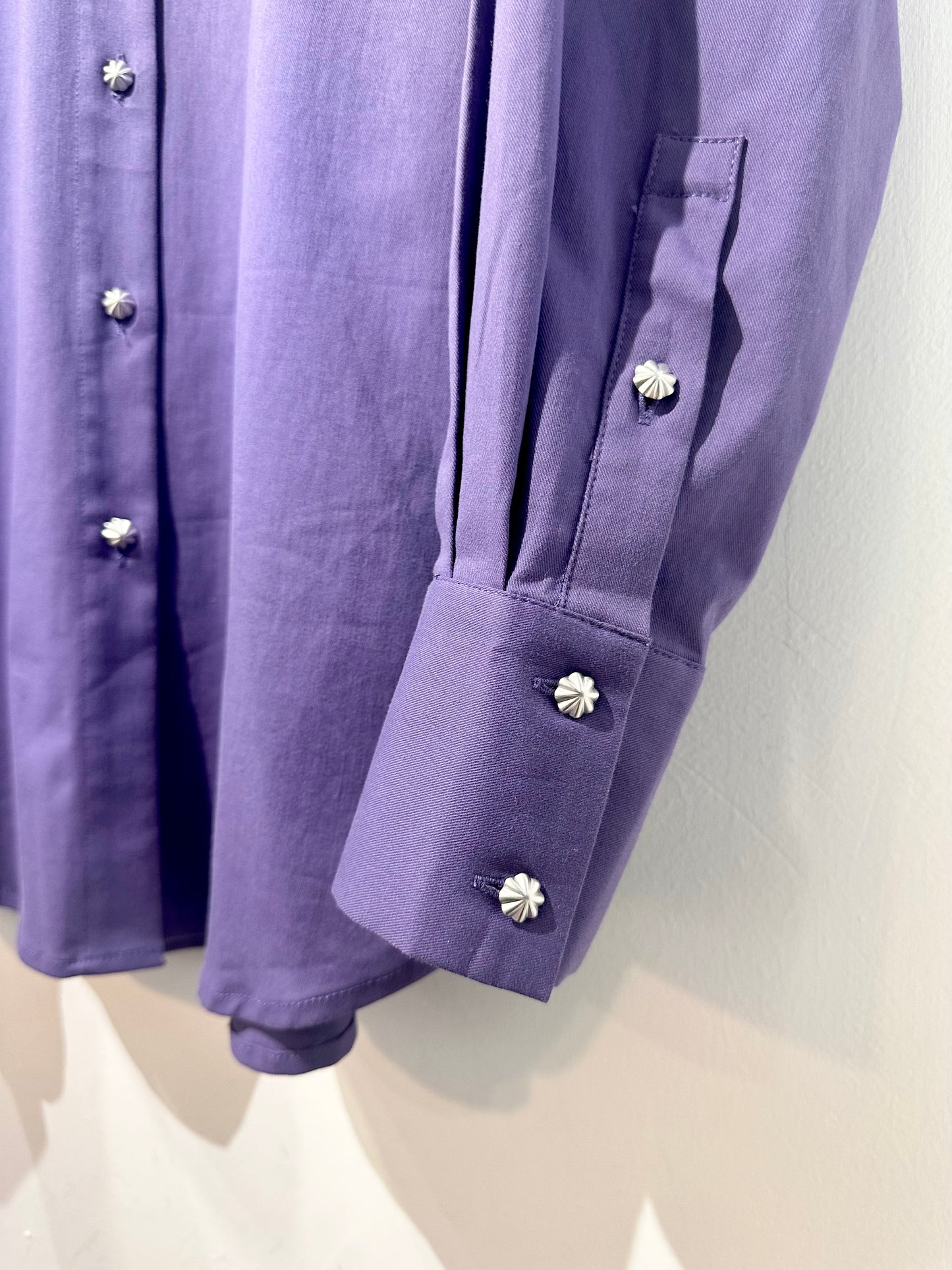 • FUSSY MADE • FRENCH VIOLET SHIRT