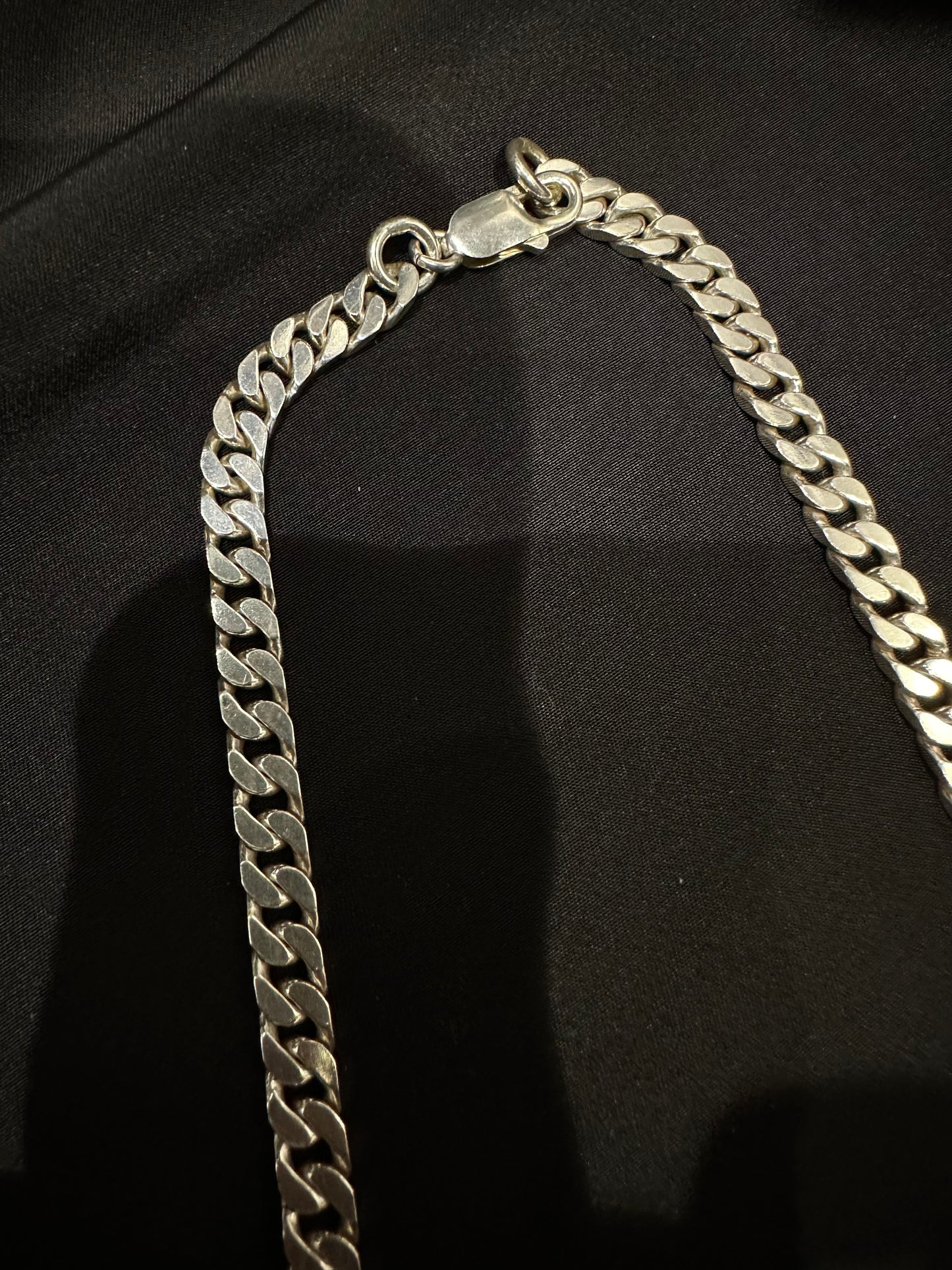 HANDMADE 925 6MM THICK CHAIN NECKLACE