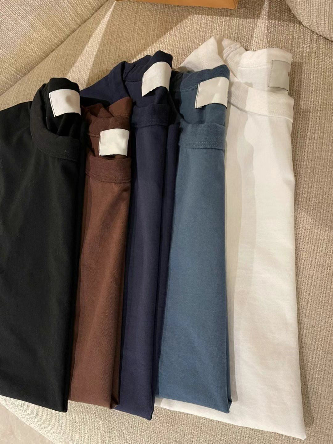 COOL TONE PLAIN TEE - 5 COLOURS