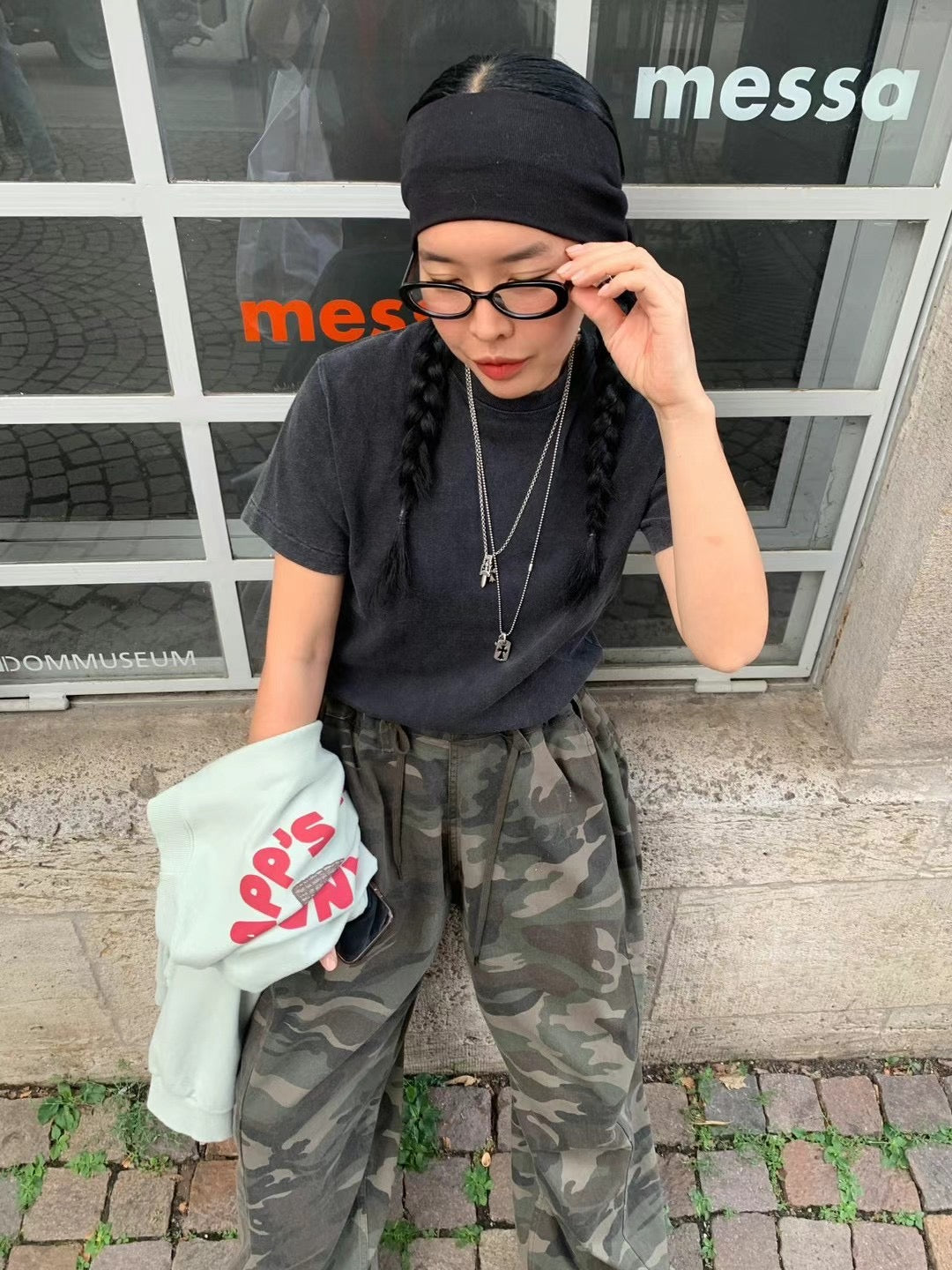 WASHED FIT CUT TEE