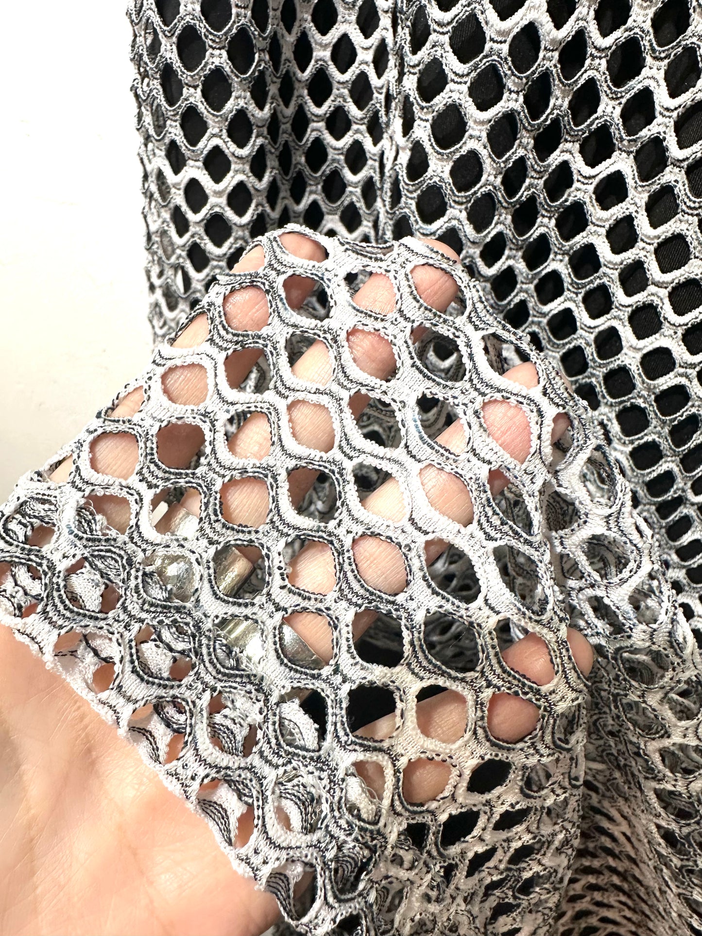• FUSSY MADE • GLAMOROUS FISHNET SKIRT