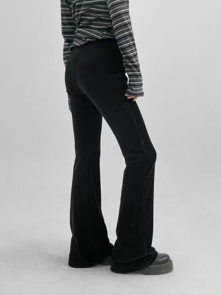CORDUROY FLARE PANTS - 3 COLOURS