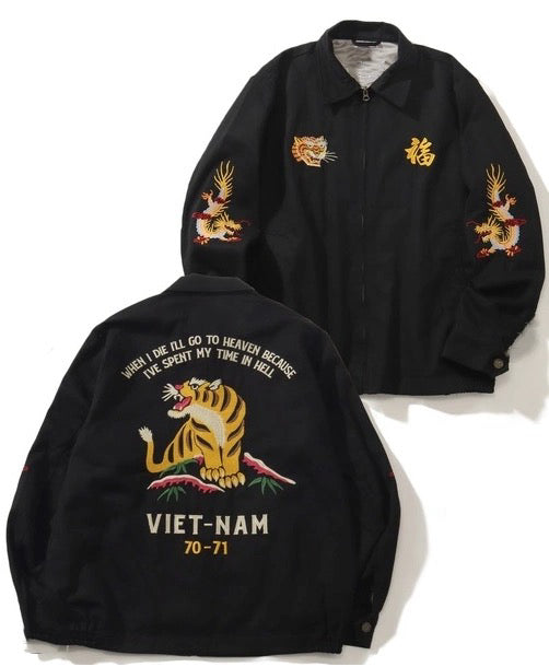 JAPAN TIGER VIETNAM COTTON JACKET