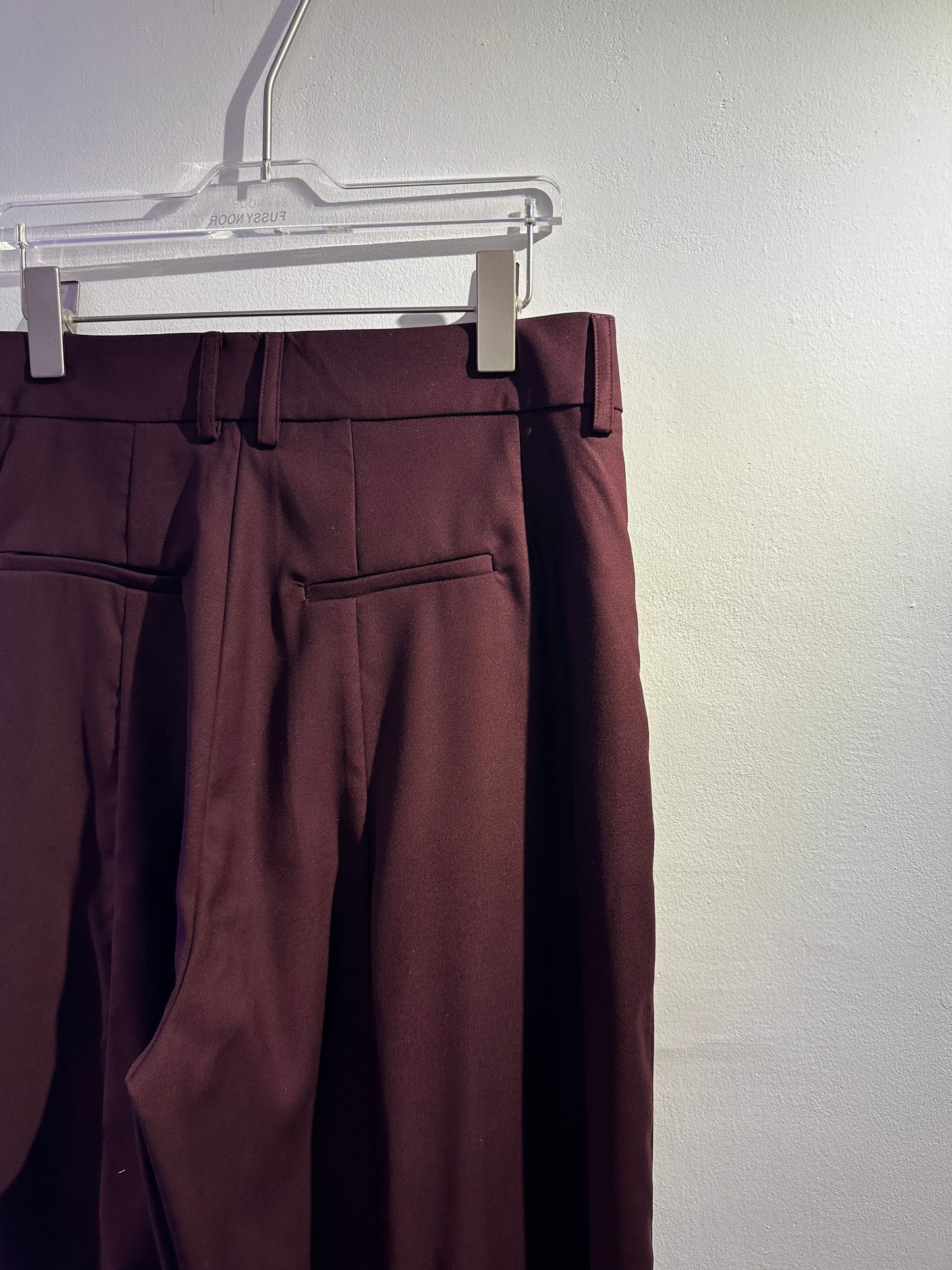 • FUSSY MADE • SLOUCHY SUIT TROUSERS