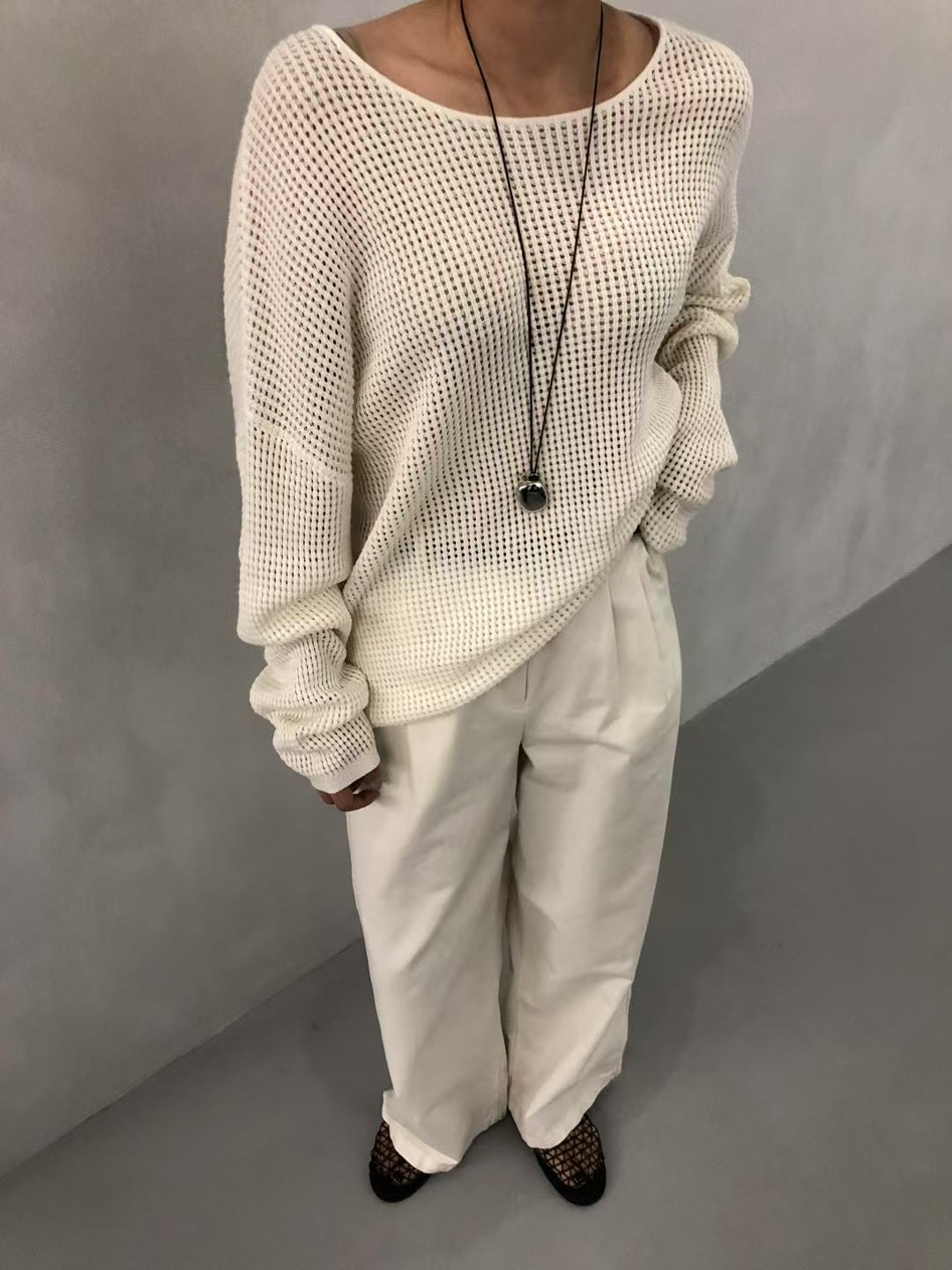 SPRING WAFFLED SOFT KNIT