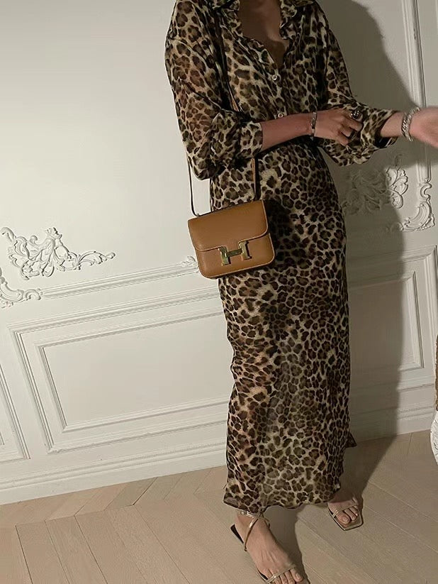 LEOPARD SKIRT