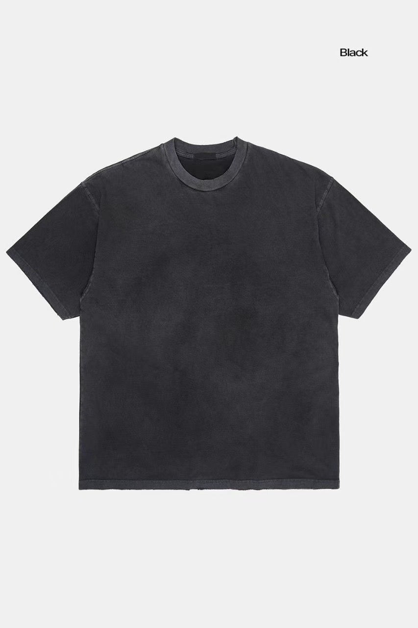 WASHED COLOUR GOOD CUT TEE