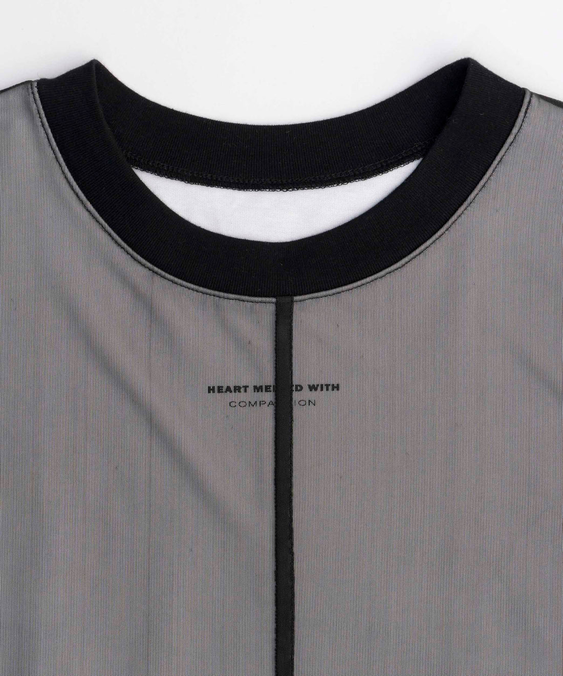SHEER LAYERED TEE ( 2IN1 )