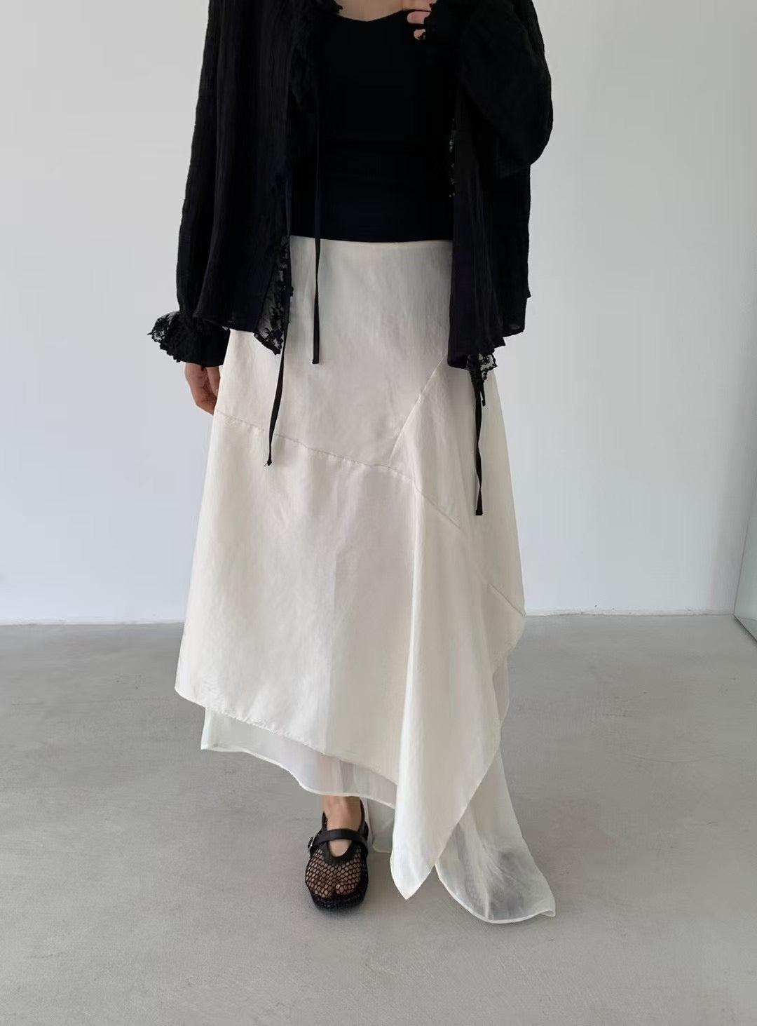 CHIFFON LAYER SKIRT