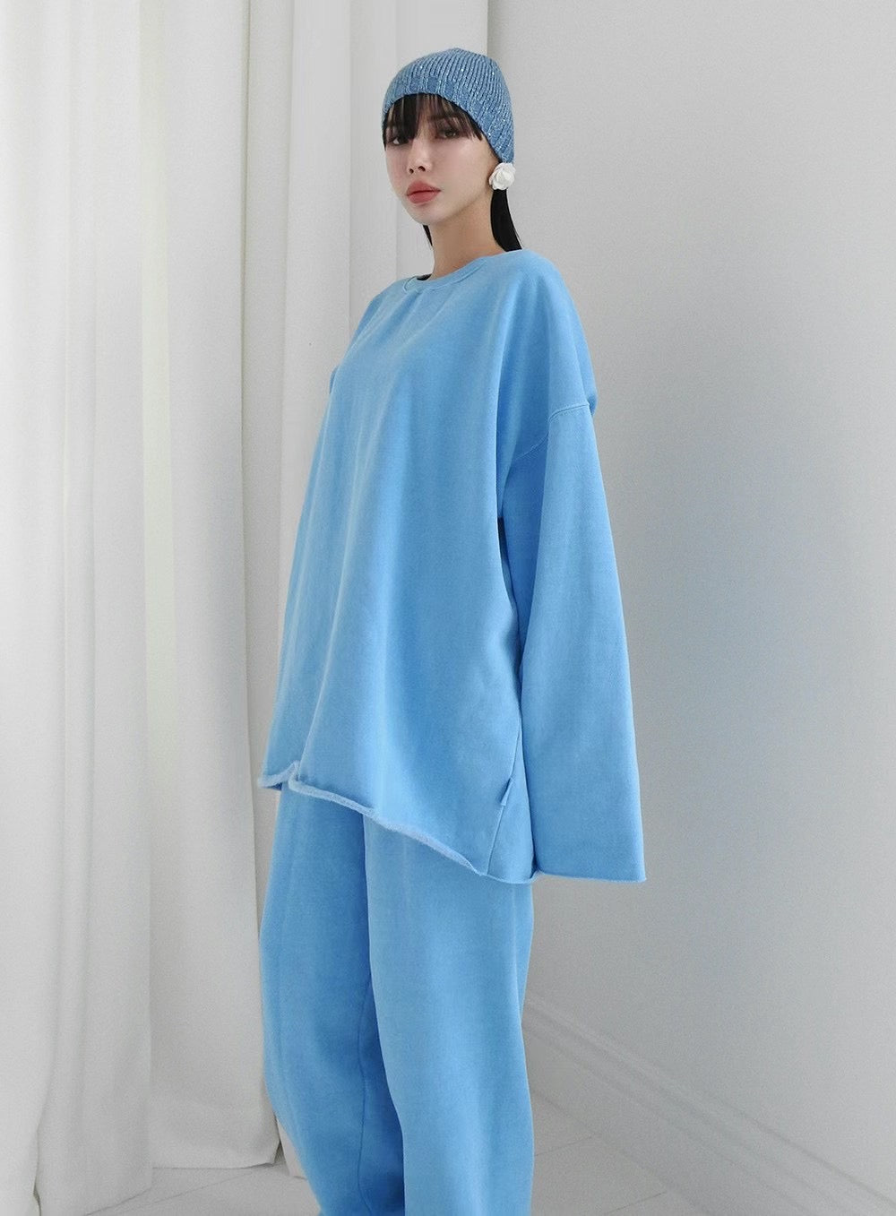 OVERSIZE FLEECE TEE