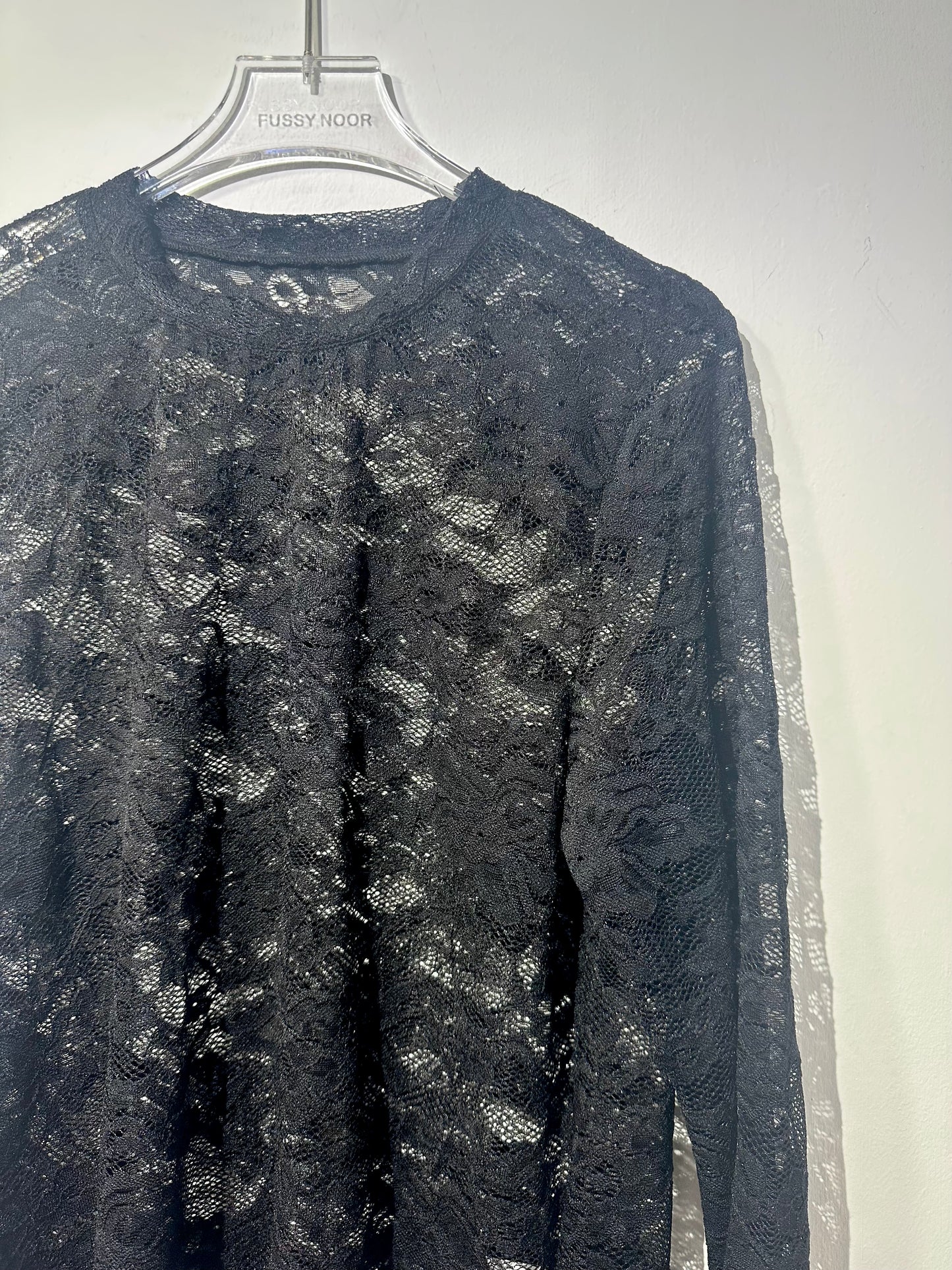 • FUSSY MADE • SHEER LACIE TOP