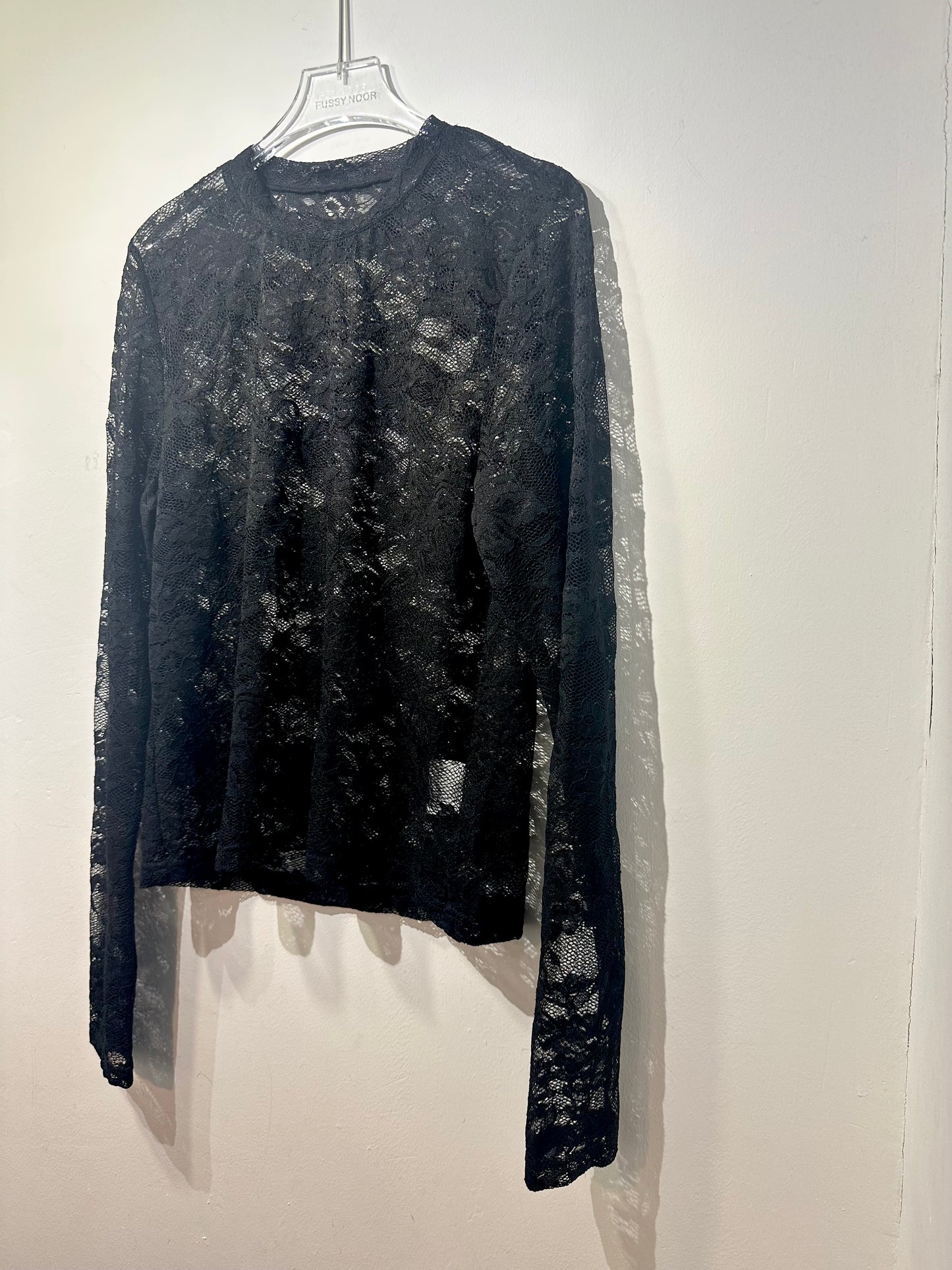 • FUSSY MADE • SHEER LACIE TOP