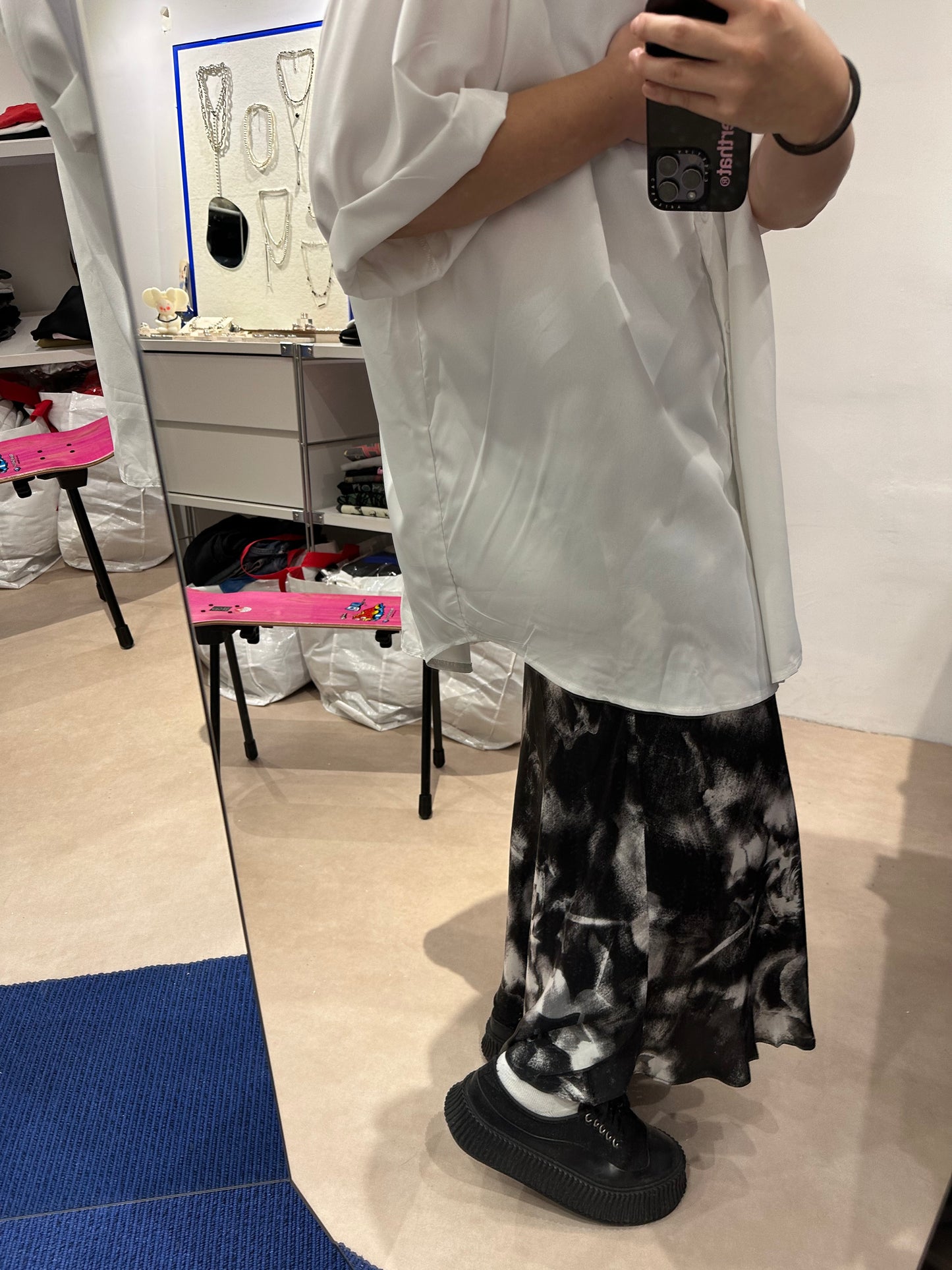 ROSY PAINT COOL SKIRT