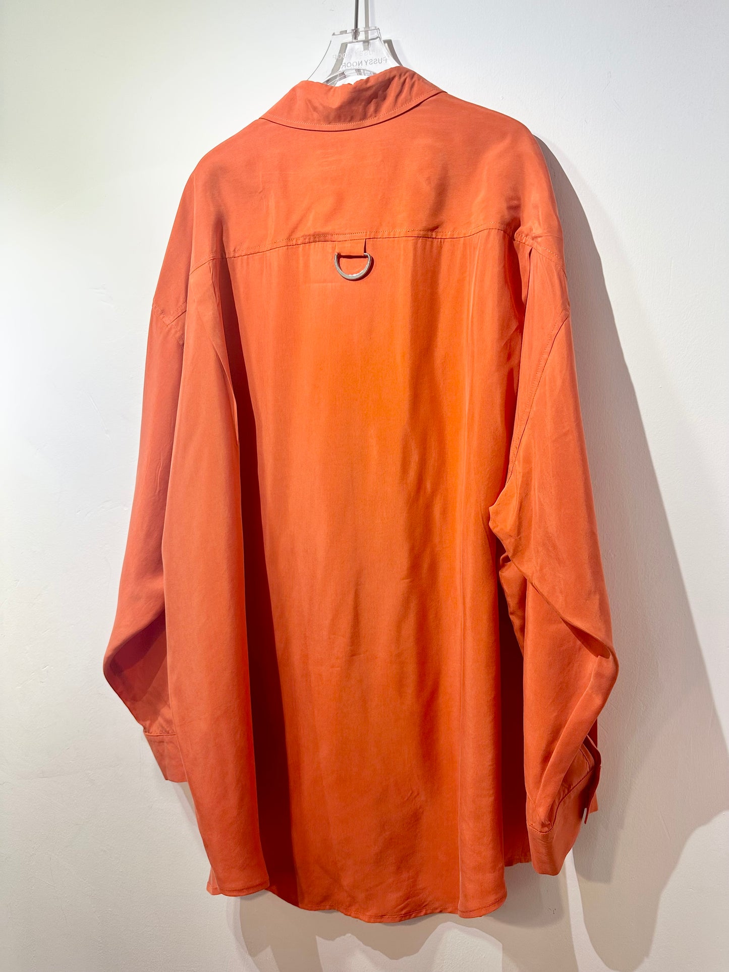 • FUSSY MADE • SPANISH ORANGE CUPRO SHIRT
