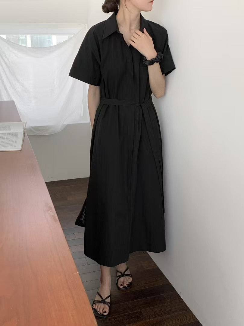 SHORT SLEEVES DRESS