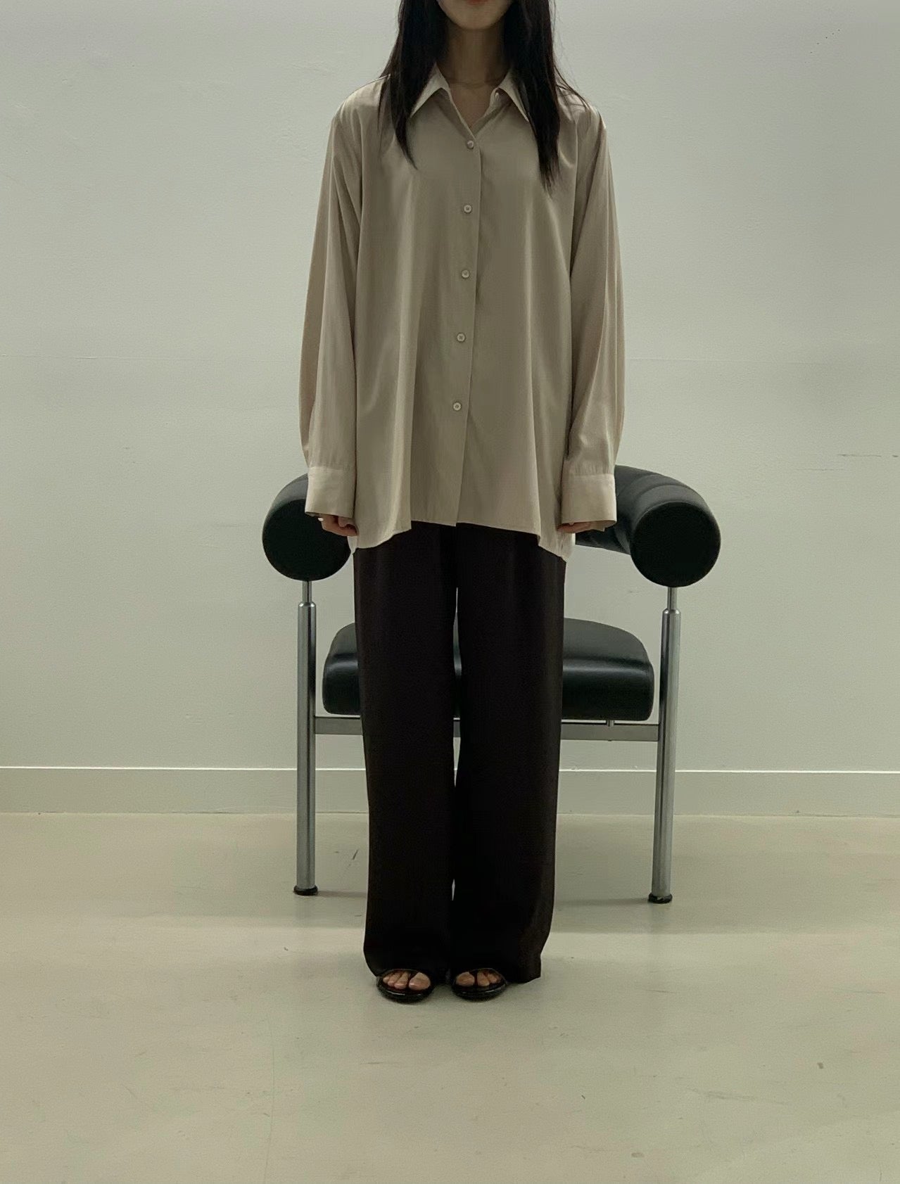 ELASTIC WAIST BASIC PANTS