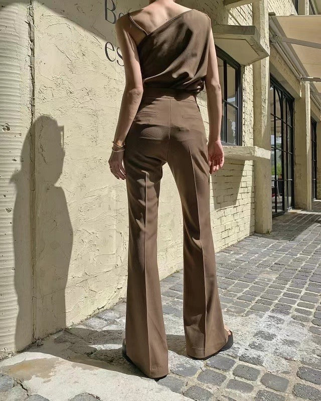 SLIM BOOT CUT PANTS