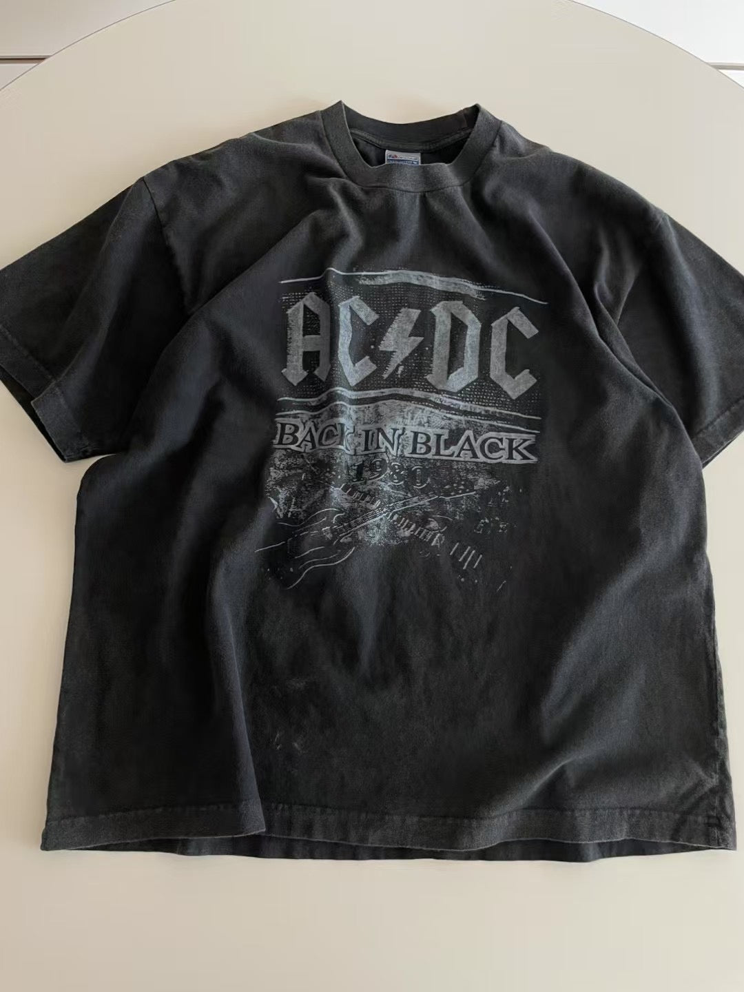 AC/DC DARK GREY TEE