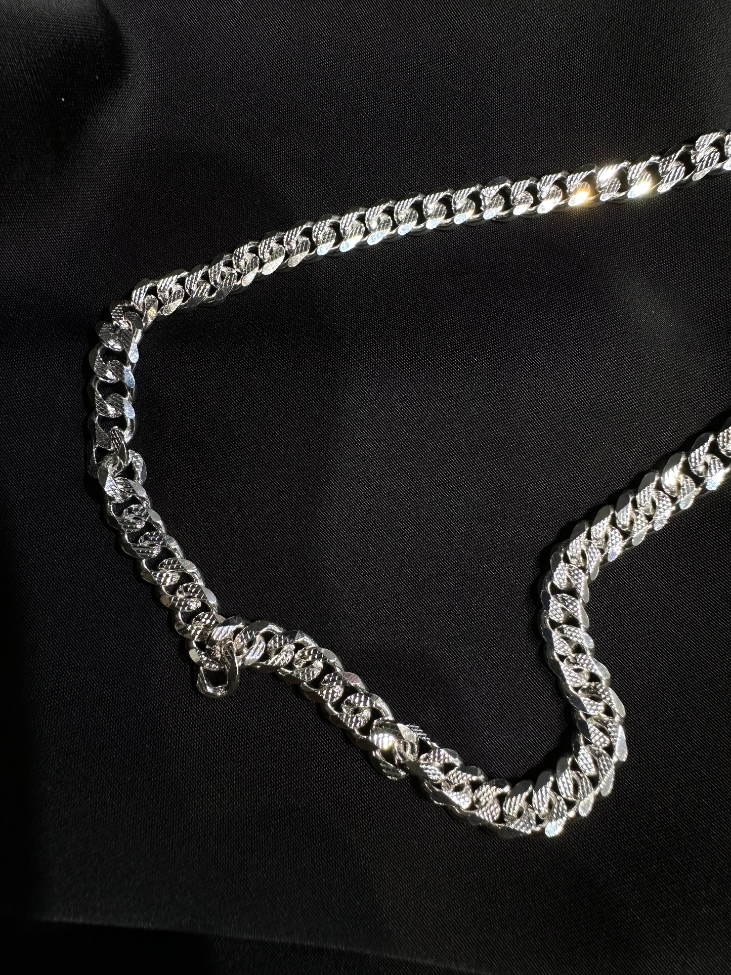 925 PATTERN CHAIN NECKLACE