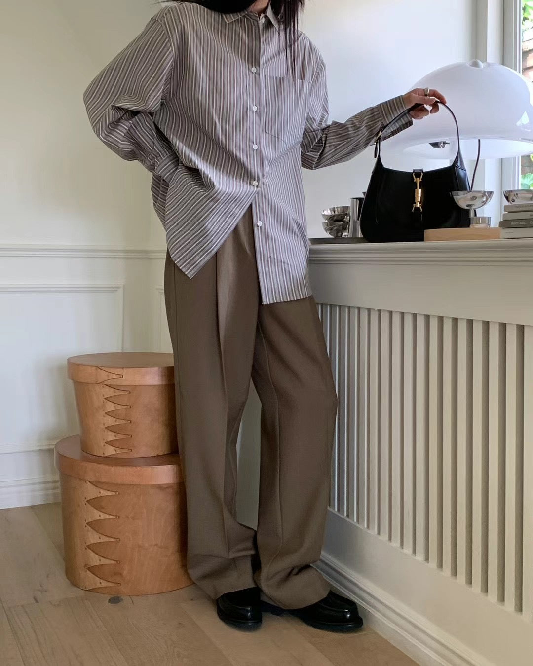 GOOD CUT BUTTON POCKET PANTS