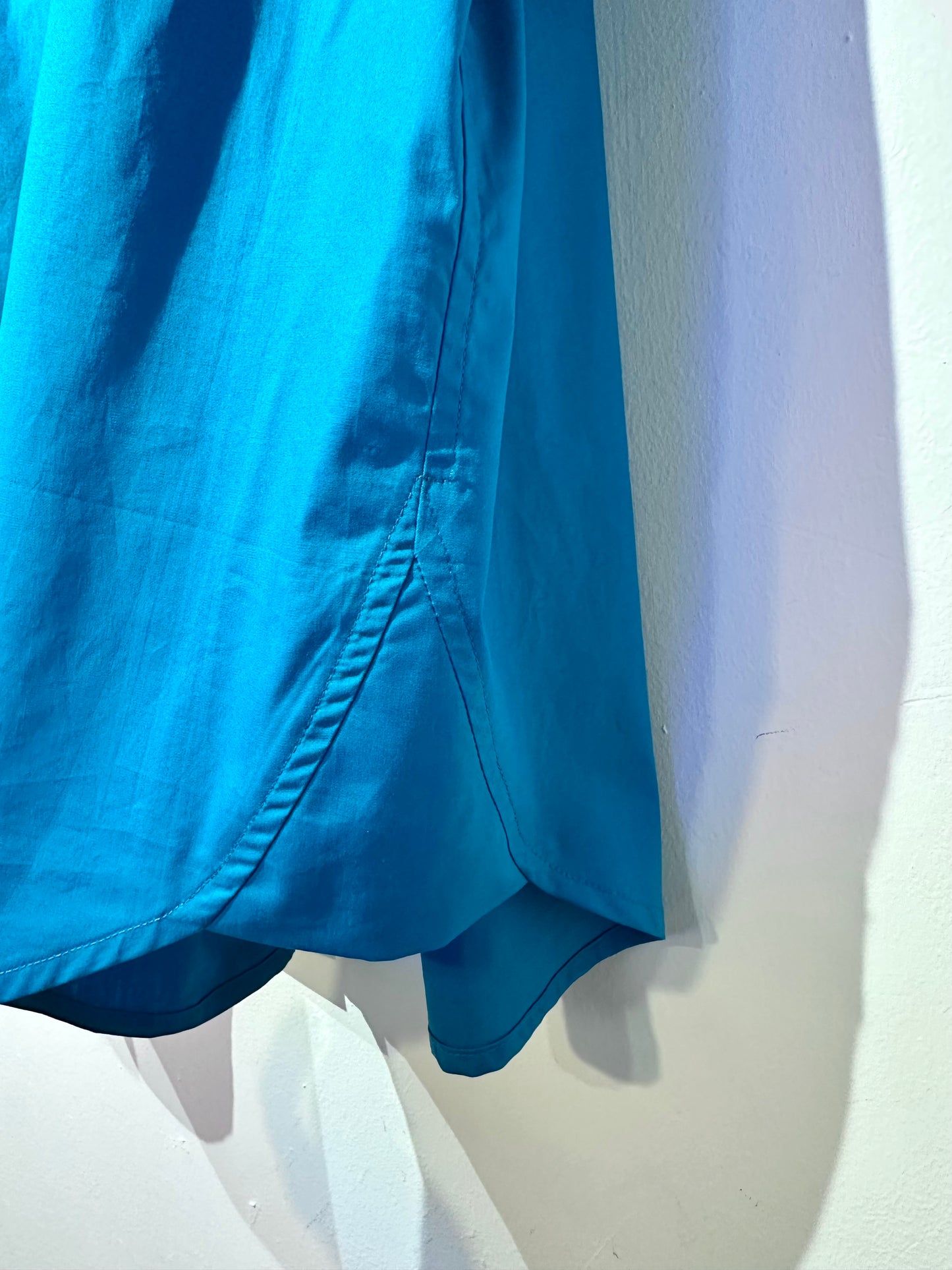 • FUSSY MADE • SOLID COLOUR COTTON SHIRT